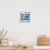Long Covid - FONDS ONDERZOEK Poster (Keuken)