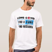 Long Covid - FONDS ONDERZOEK T-shirt (Voorkant)