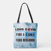 Long Covid - FONDS ONDERZOEK Tote Bag (Achterkant)