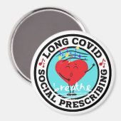Long Covid - Social Prescribing (Singing) Magnet (Voorkant / Achterkant)