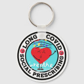 Long Covid - Social Prescribing (Singing) Sleutelh Sleutelhanger (Achterkant)