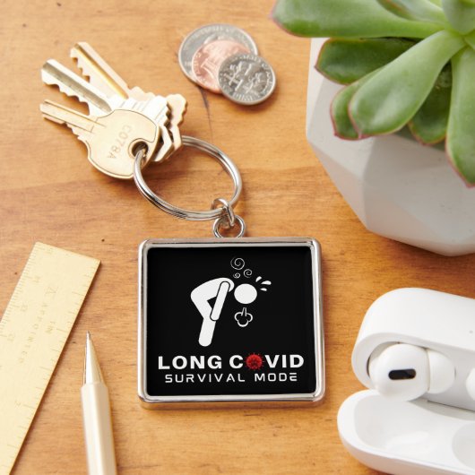 LONG COVID Survival Mode Sleutelhanger (Bureau)