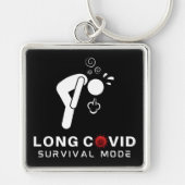LONG COVID Survival Mode Sleutelhanger (Voorkant)