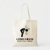 LONG COVID Survival Mode Tote Bag (Voorkant)