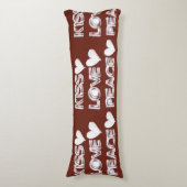 Long Cushion / Long Cushion Lichaamskussen (Voorkant Verticaal)