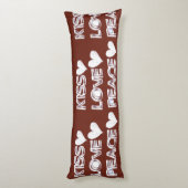 Long Cushion / Long Cushion Lichaamskussen (Achterkant (Verticaal))