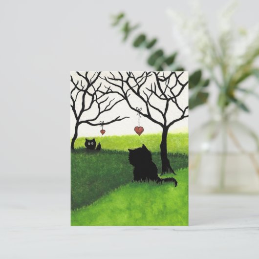 Long Distance Love - Ontbrekend je Briefkaart (Staand voorkant)