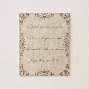 Long Distance Love Quote Legpuzzel