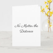 Long Distance Valentine's Day Card Kaart (Gele Bloem)
