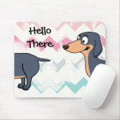 Long Dog Love - Dachshund Muismat (Met muis)