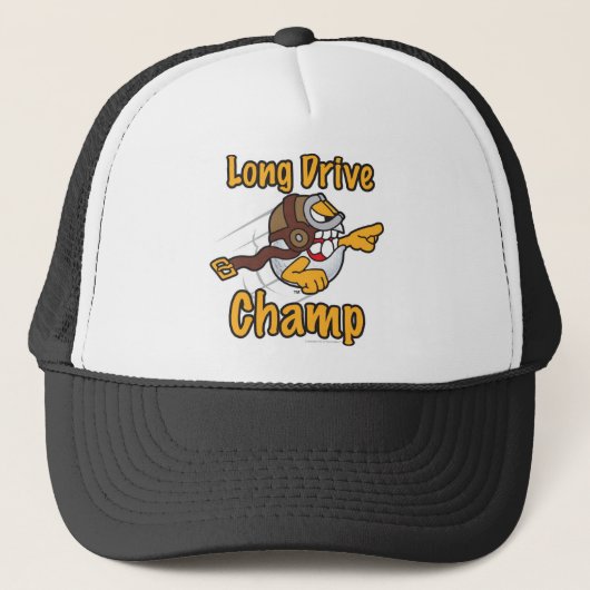 Long Drive Champion Trucker Pet (Voorkant)