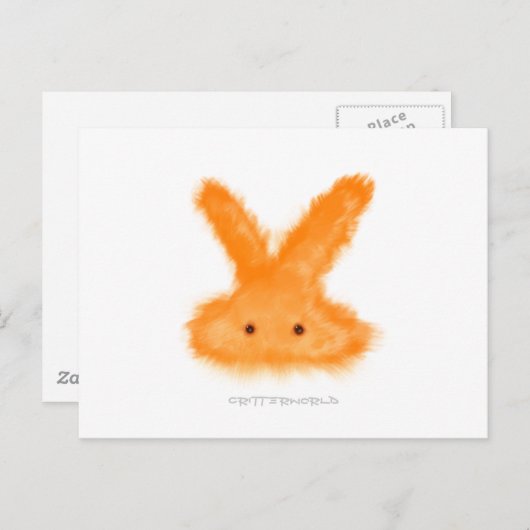 Long Eared Critter Briefkaart (Voorkant / Achterkant)