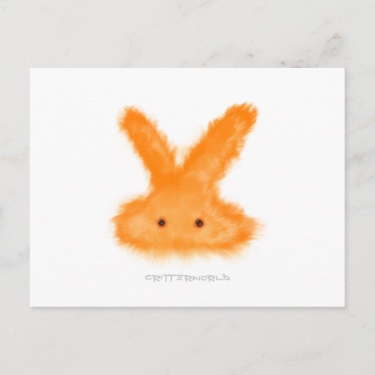 Long Eared Critter Briefkaart (Voorkant)
