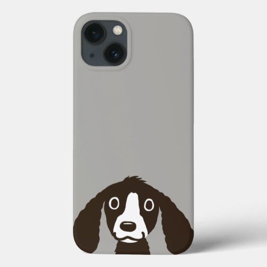 Long Ears Dog Cute Spaniel Case-Mate iPhone Case (Achterkant)