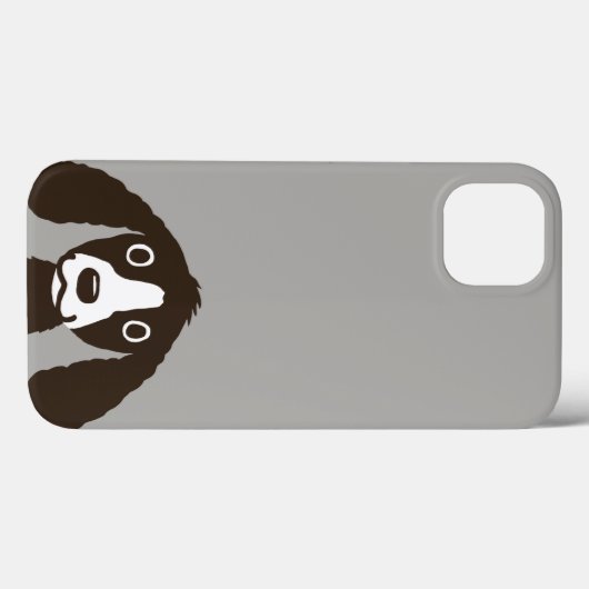 Long Ears Dog Cute Spaniel Case-Mate iPhone Case (Achterkant (horizontaal))