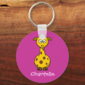 Long giraffe sleutelhanger (Voorkant)