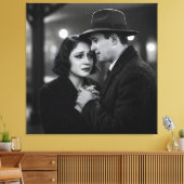 Long Goodbye (1920) beroemd gemaakt door Natasha U Canvas Afdruk (Insitu (Woonkamer))