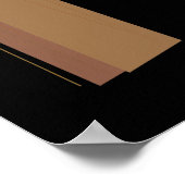 Long Hair Art | Minimalist Modern Portrait  Poster (Hoek)