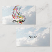 Long Hair Beauty Visitekaartje (Voorkant / Achterkant)