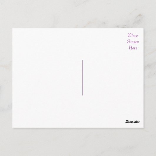 Long Hair Chihuahua Puppy Dog Post Card Briefkaart (Achterkant)