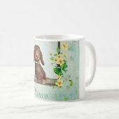 Long Hair Dachshund Mok (Voorkant rechts)