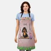 Long Hair Dachshund Schort (Gedragen)