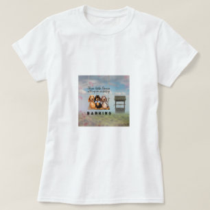 Long Hair Dachshunds Swinging Tee Shirt