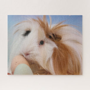 Long Hair Guinea Pig Jigzaag Puzzle Legpuzzel