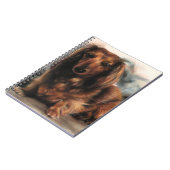 Long Haire Dachshund hond Notitieboek (Linkerzijde)