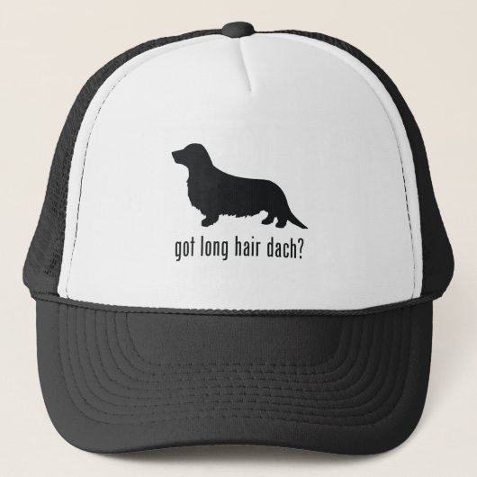Long Haire Dachsund Trucker Pet (Voorkant)