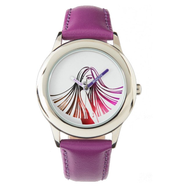 Long Hazard Beauty Watch Horloge (Voorkant)