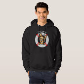 Long Hazard Chihuahua First Mate Hoodie (Voorkant volledig)