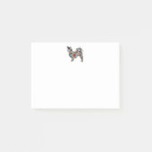 Long Hazard Chihuahua Geo Silhouette Pset Post-it® Notes (Voorkant)