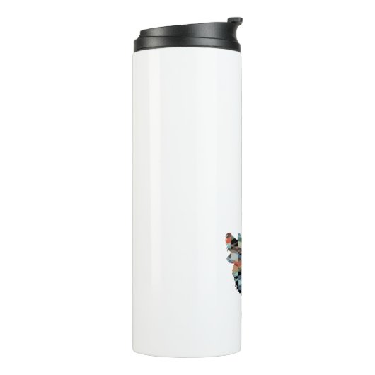 Long Hazard Chihuahua Geo Silhouette Pset Thermosbeker (Gedraaid links)