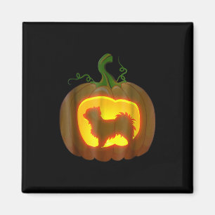 Long Hazard Chihuahua Halloween Magneet