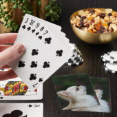 Long Hazard Chihuahua Headshot 2 Pokerkaarten (Insitu)