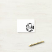 Long Hazard Chihuahua Post-it® Notes (Op bureau)