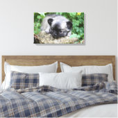 Long Hazard Chihuahua Puppy Canvas Afdruk (Insitu (Slaapkamer))
