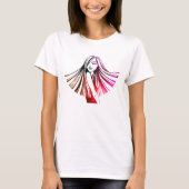 Long Hazard Colorful Beauty T-Shirt (Voorkant)