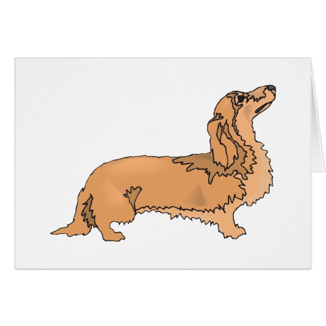 Long Hazard Dachshund (Voorkant Horizontaal)