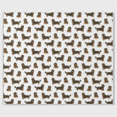 Long Hazard Dachshund Cadeaupapier (Vlak)