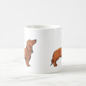 Long Hazard Dachshund Koffiemok (Center)