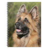 Long Hazard German Shepherd 1 Notitieboek (Voorkant)
