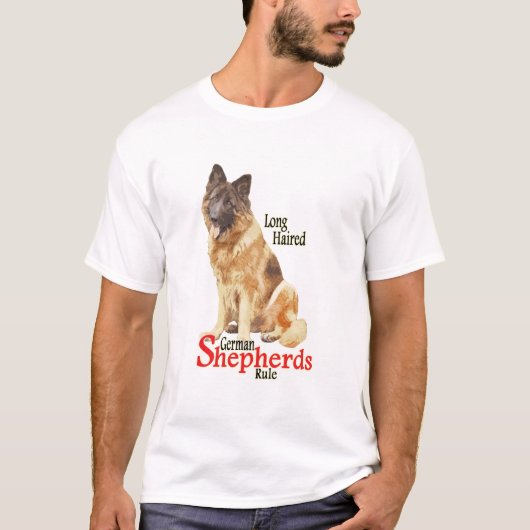 Long Hazard German Shepherd Shirt (Voorkant)