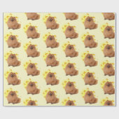 Long Hazard Pekingese Dog is een ster Cadeaupapier (Vlak)