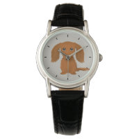 Long Hazard Red Dachshund | Cute Doxie Cartoon Dog