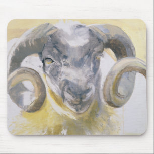 Long Horn Sheep 2 Muismat