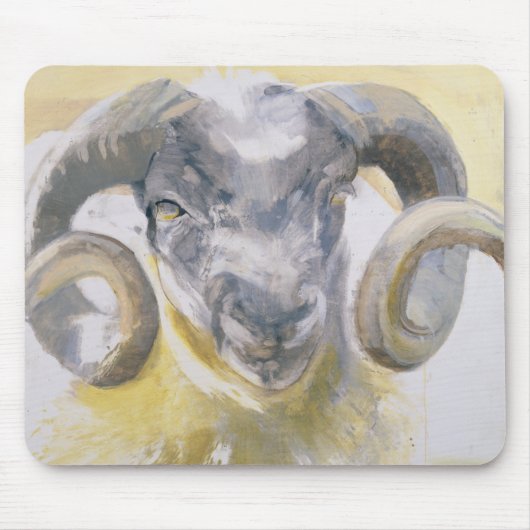Long Horn Sheep 2 Muismat (Voorkant)