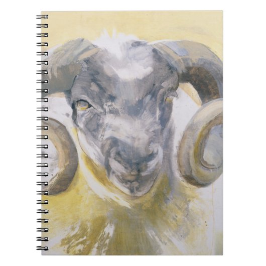 Long Horn Sheep 2 Notitieboek (Voorkant)