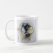 Long Horn Sheep Koffiemok (Links)